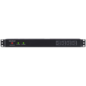 CyberPower RKBS15S4F8R Rackmount surge protector, 15-Amp, 3600 Joules, 12 NEMA 5-15R outlets CyberPower RKBS15S4F8R Rackmount surge protector, 15-Amp, 3600 Joules, 12 NEMA 5-15R outlets